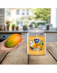 BISPOL Aura scented candle snd99-475 (Juicy mango) ~100h 2