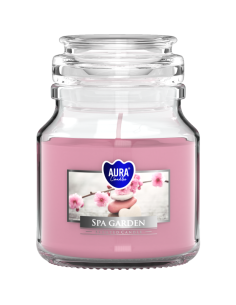 BISPOL Aura scented candle snd71-254 (SPA Garden) ~28h