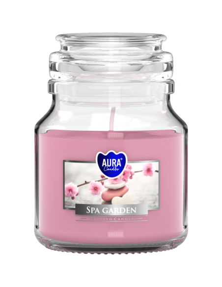 BISPOL Aura scented candle snd71-254 (SPA Garden) ~28h