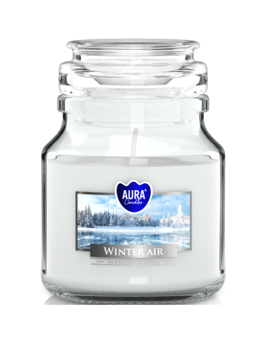 BISPOL Aura scented candle snd71-375 (Winter air) ~28h