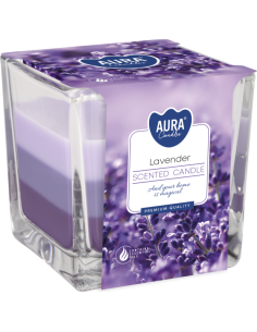 BISPOL Aura scented candle snk80-79 (Lavender) ~32h