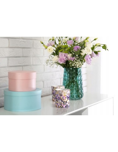 Świeca zapachowa BISPOL Aura sn72s-59 (Irys & Czarna porzeczka) ~22h