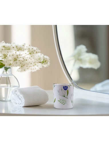 BISPOL Aura scented candle sn72s-59 (Iris & Blackcurrant) ~22h