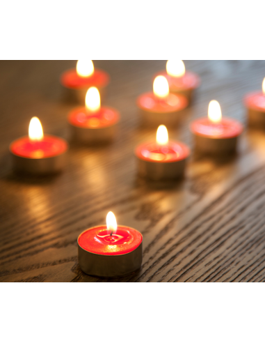 BISPOL Aura scented tealights p15-18-73 (Strawberry) 4h 18 pcs.