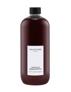 Uzupełniacz do pałeczek MILLEFIORI Milano SANDALO BERGAMOTTO 77RESB 500ml