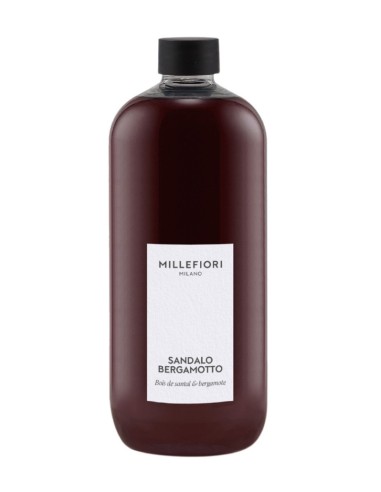 Nachfüllung für Sticks MILLEFIORI Milano SANDALO BERGAMOTTO 77RESB 500ml