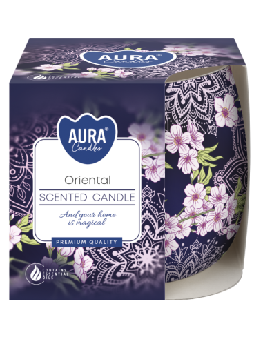 Vonná sviečka BISPOL Aura sn71s-47 (orientálna) cca 20h