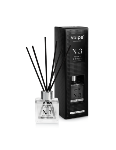 BISPOL Valpe No3 VD-007-003 Fragrance Diffuser (Peony & Suede) 80ml