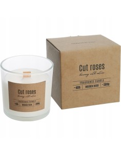 Świeca zapachowa BISPOL Aura sn100-000-78 (Cięte róże) ~40h