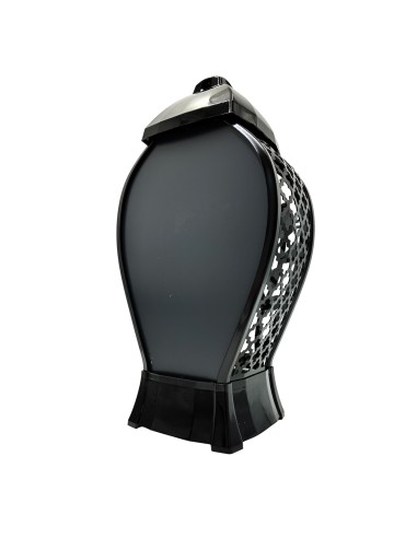 GLAMOUR chapel candle Large heart vase "we remember" silver