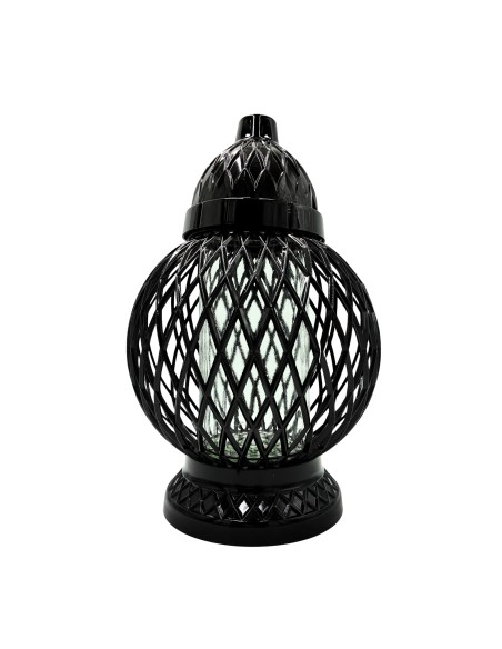GLAMUR chapel candle small ball Karo black