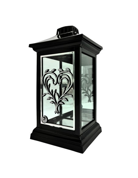 Candle chapel GLAMUR Lantern L-26 small heart silver