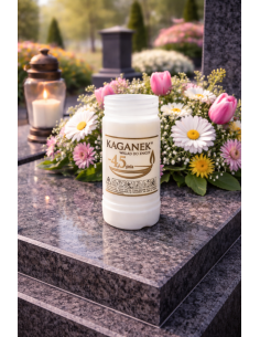 Wkład do zniczy parafinowy Bispol Kaganek K5G 108h 4,5 dnia 1 sztuka 2