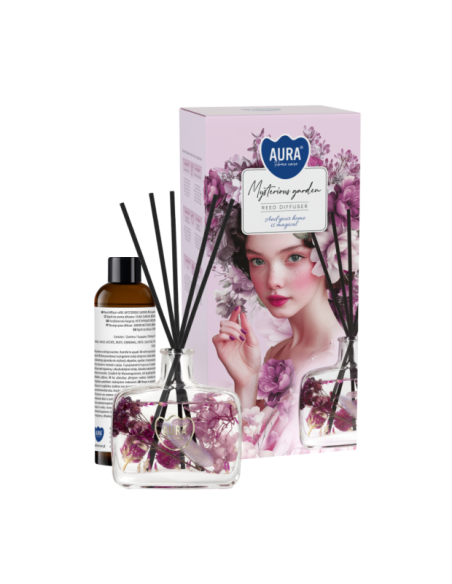 BISPOL Aura ARD-001-502 Aroma-Diffusor (Verzauberter Garten) 180 ml