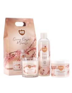Zestaw prezentowy AURA (AGS-001-017) Kwiat wiśni i Wanilia