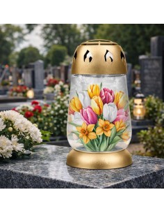 Znicz Lampion BOLSIUS 2S 06 Wiosna 17cm 24h 1 sztuka 2