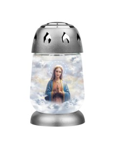 Znicz Lampion BOLSIUS 2S 04 Maria Aureola 17cm 24h 1 sztuka