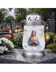 Znicz Lampion BOLSIUS 2S 04 Maria Aureola 17cm 24h 1 sztuka 2