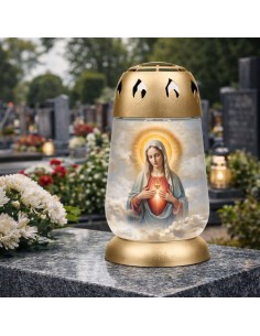 Znicz Lampion BOLSIUS 2S 03 Maria Miłosierna 17cm 24h 1 sztuka 2