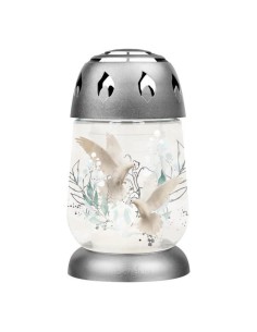 Sviečkový lampáš BOLSIUS 2S 03 Holuby 17cm 24h 1 kus