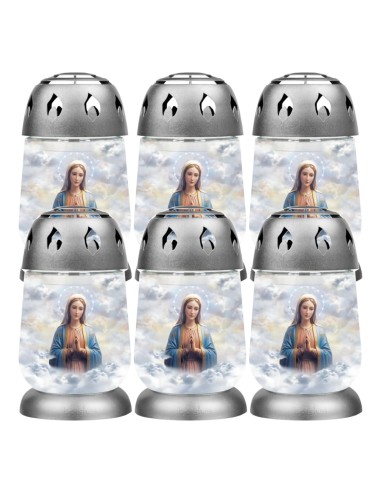 Znicze BOLSIUS 2S 04 Maria Aureola 17cm 24h 6 sztuk