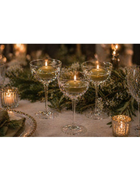 Bolsius BAG floating candles 4.5h 20 pieces green olive