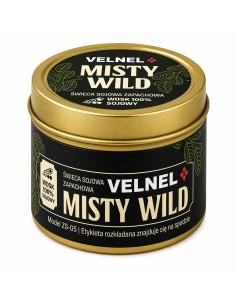 VELNEL ZS-05 Vonná sójová sviečka Misty Wilderness v plechovke 63g