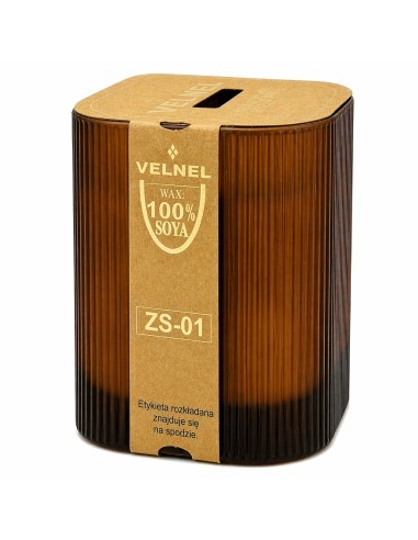 Duftkerze aus Sojawachs im Glas VELLEL ZS-01 Orange Glow 234 g