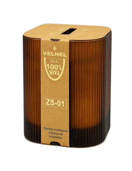 Duftkerze aus Sojawachs im Glas VELLEL ZS-01 Orange Glow 234 g