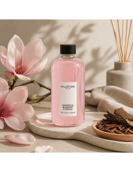 MILLEFIORI Milano MAGNOLIA BLOSSOM & WOOD Stick Nachfüllung 250 ml
