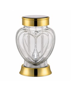 Solar LED lantern SUBITO SL4 Heart (S1055) cold white 18cm