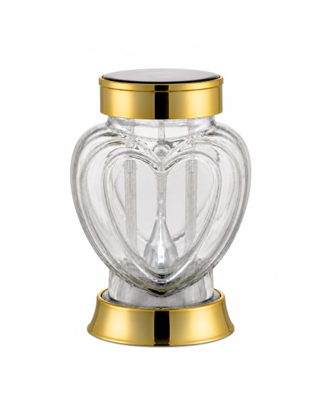 Solar LED lantern SUBITO SL4 Heart (S1055) cold white 18cm