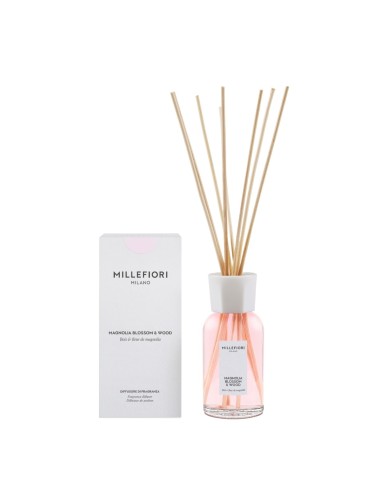 MILLEFIORI MAGNOLIA BLOSSOM & WOOD 77DDMW 250ml Duftstäbchen-Diffusor