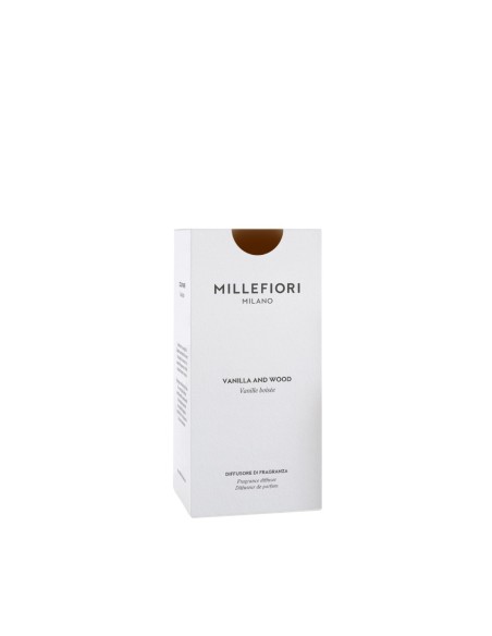 MILLEFIORI VANILKA A DŘEVO 77DDDV 250ml vonná tyčinka difuzér
