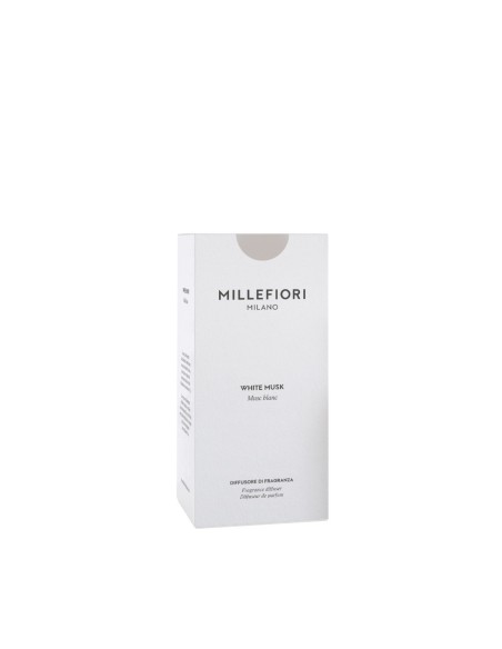MILLEFIORI BÍLÉ PIŽMO 77DDMB 250ml vonná tyčinka difuzér