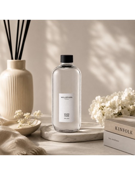 Refill for sticks MILLEFIORI Milano WHITE MUSK 77REMB 500ml