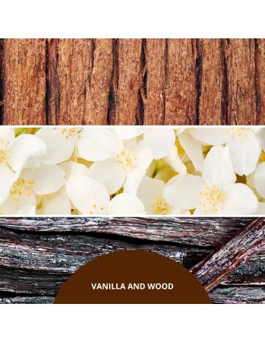 MILLEFIORI VANILLA & WOOD 77MDDV 100ml fragrance stick diffuser