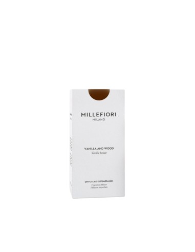 MILLEFIORI VANILLA & WOOD 77MDDV 100ml fragrance stick diffuser
