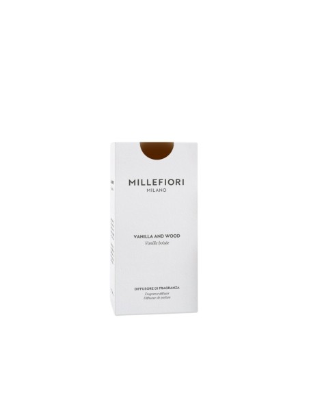 MILLEFIORI VANILLA & WOOD 77MDDV 100ml fragrance stick diffuser