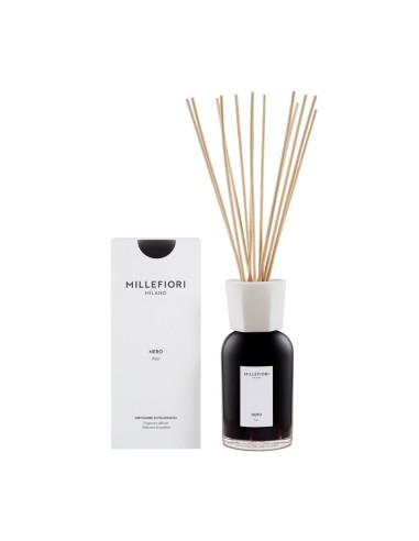 MILLEFIORI NERO 77DINR 500ml tyčinkový vonný difuzér