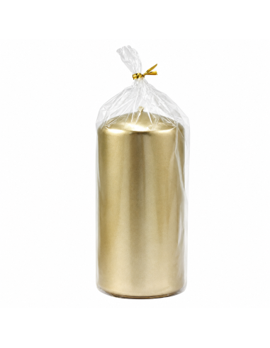 Pillar candle RAK (05780) AURORA 70/130 champagne approx. 49h