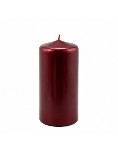 Pillar candle RAK (05804) AURORA 70/130 burgundy approx. 49h