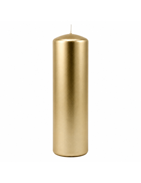 Stumpenkerze RAK (07998) AURORA 70/200 Champagner, Brenndauer ca. 72 Stunden