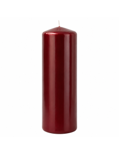 Pillar candle RAK (08001) pillar AURORA 70/200 burgundy ~72h 2