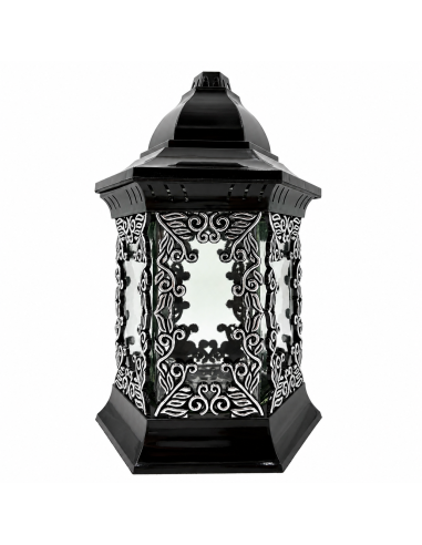 GLAMOUR kaplnková sviečka Lampáš L-13 R2 strieborný 27cm