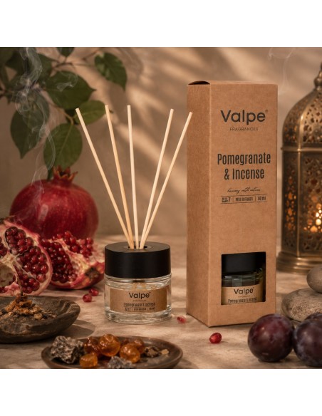 BISPOL Valpe VD-008-522 Aroma-Diffusor (Granatapfel & Weihrauch) 50 ml