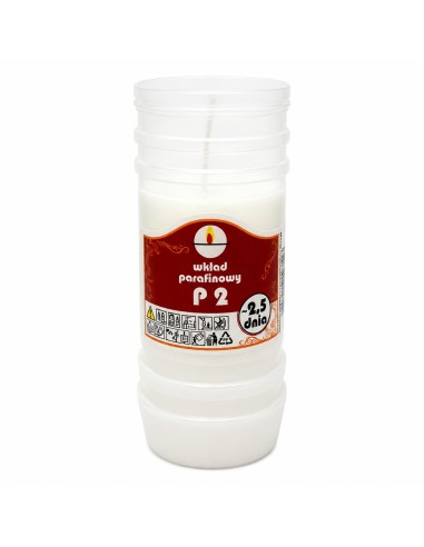 Wkład do zniczy parafinowy Ulmar Oil P2 60h 2,5 dnia 1 sztuka