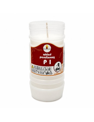 Wkłady do zniczy parafinowe Ulmar Oil P1 48h 2 dni 20 sztuk