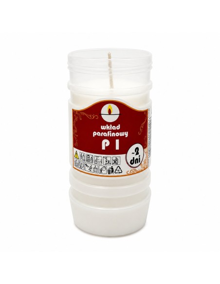 Paraffinkerzeneinsätze Ulmar Oil P1 48h 2 Tage 20 Stück