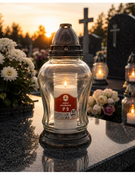 Parafínové vložky do sviečok Ulmar Oil P2 60h 2,5 dňa 20 kusov